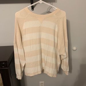 Long sleeve sweatshirt type